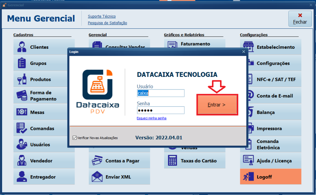 ENTRAR LOGOFF | Datacaixa ENTRAR LOGOFF