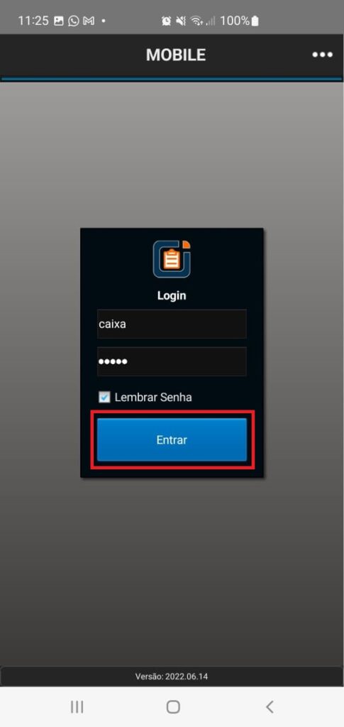 Mobile Login