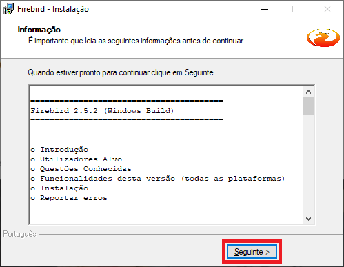 Firebird Informações Sistema