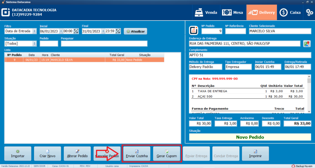 Delivery Cozinha Cupom | Datacaixa Tecnologia Delivery Cozinha Cupom