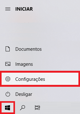 Iniciar Configurações