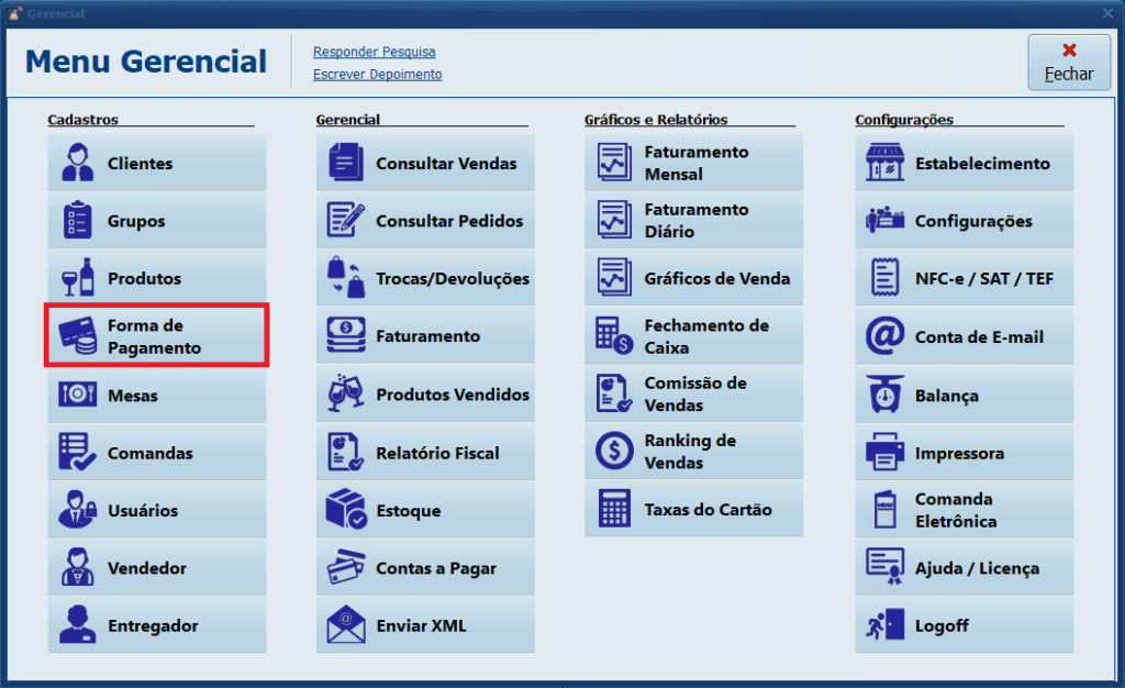 Forma de Pagamento | Datacaixa