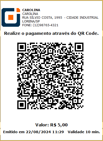 QR Code Impressão | Datacaixa