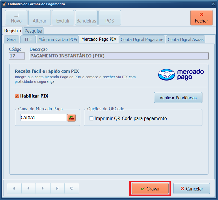 gravar-mercado-pago-pix | Datacaixa