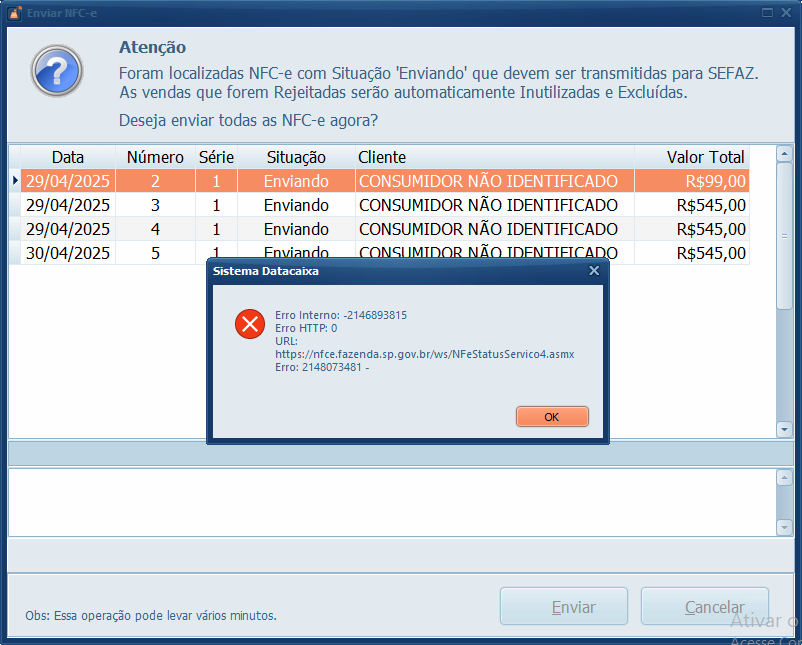 Erro 2148073481_Certificado_A3 | Datacaixa