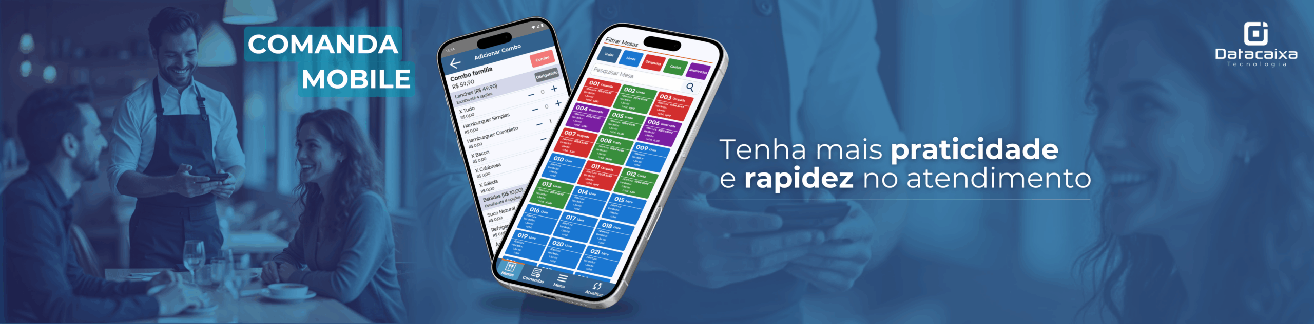 Tutorial Comanda Mobile 2025 | Datacaixa Tecnologia