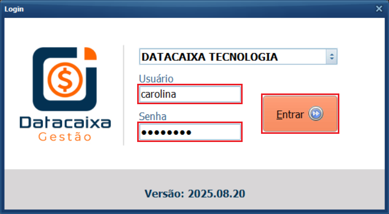 login-entrar | Datacaixa