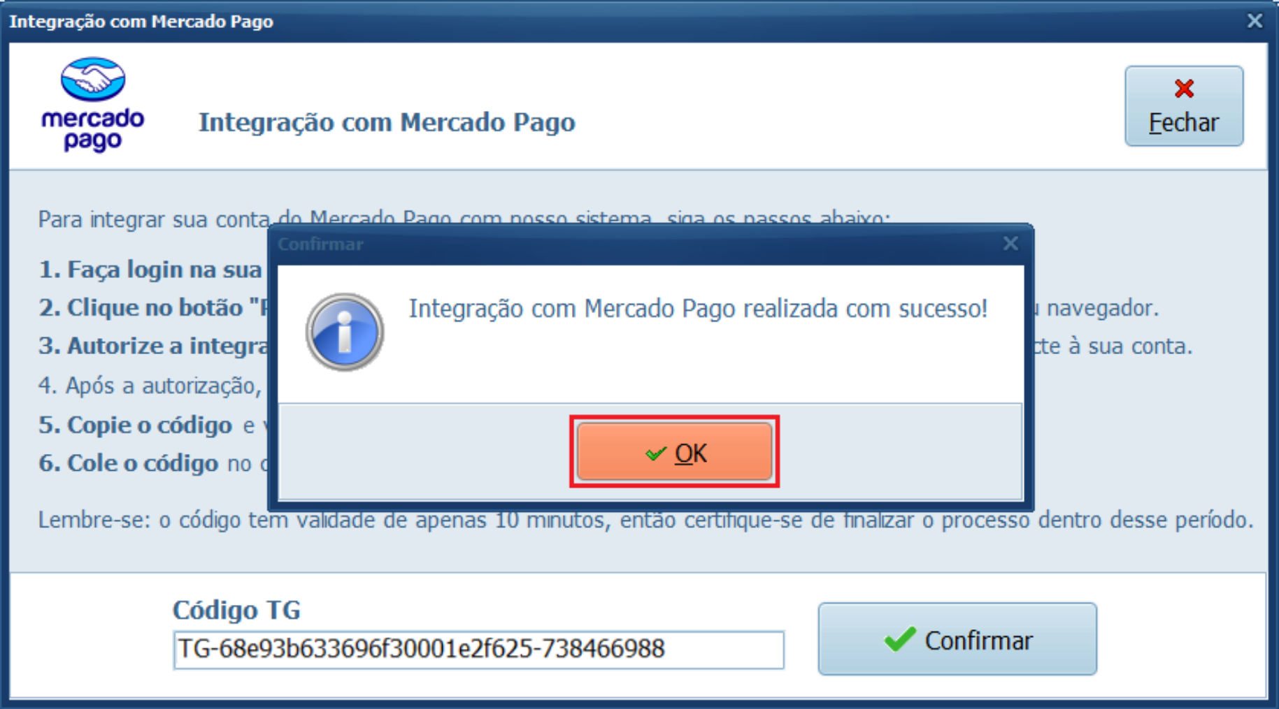 integração-mercado-pago-com-sucesso | Datacaixa