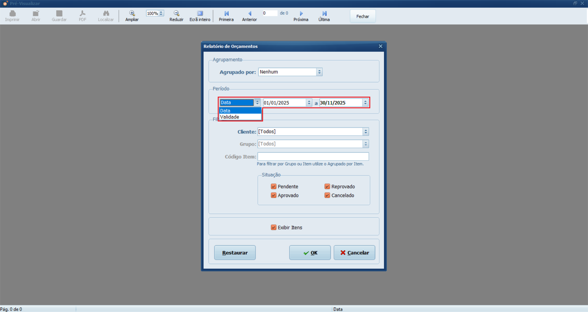 periodo-data-orçamento-gestao | Datacaixa